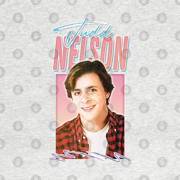 Judd Nelson - Retro Aesthetic Style Fan Art Design by DankFutura